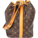 Louis Vuitton Canvas Monogram Sac Noe Petit Shoulder Bag