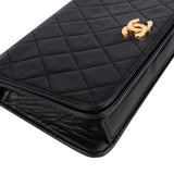 Chanel Quilted Lambskin Single Flap Shoulder Bag