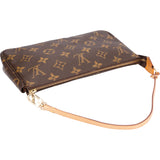 Louis Vuitton Canvas Monogram Pochette Accessoire Handbag