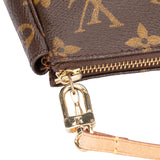 Louis Vuitton Canvas Monogram Pochette Accessoire Handbag