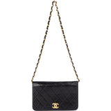 Chanel Quilted Lambskin Single Flap Shoulder Bag
