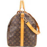 Louis Vuitton Canvas Monogram Keepall 55 Bandouliere