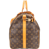 Louis Vuitton Canvas Monogram Keepall 55 Bandouliere