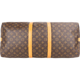 Louis Vuitton Canvas Monogram Keepall 55 Bandouliere