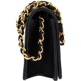 Chanel Quilted Lambskin 24K Gold Single Flap Shoulder Bag