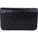 Chanel Quilted Lambskin 24K Gold Single Flap Shoulder Bag