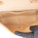 Chanel Quilted Lambskin Jumbo Single Flap Crossbody Bag