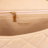 Chanel Quilted Lambskin Jumbo Single Flap Crossbody Bag