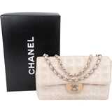 Chanel Travel Line Monogram Single Flap Crossbody Bag