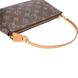 Louis Vuitton Canvas Monogram Pochette Accessoire Handbag