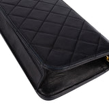 Chanel Quilted Lambskin 24K Gold Single Flap Shoulder Bag
