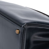 Hermès Bleu Boxcalf Kelly 32 Handbag