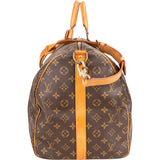 Louis Vuitton Canvas Monogram Keepall 55 Bandouliere