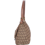 Fendi FF Monogram Baguette Mamma Handbag