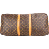 Louis Vuitton Canvas Monogram Keepall 55 Bandouliere