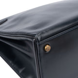 Hermès Bleu Boxcalf Kelly 32 Handbag