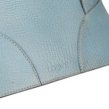 Loewe Blue Leather Bowling Handbag