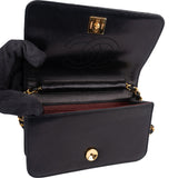 Chanel Quilted Lambskin 24K Gold Single Flap Shoulder Bag