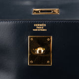 Hermès Bleu Boxcalf Kelly 32 Handbag