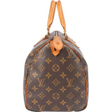 Louis Vuitton Canvas Monogram Speedy 30 Handbag