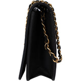 Chanel Quilted Lambskin Single Flap Shoulder Bag