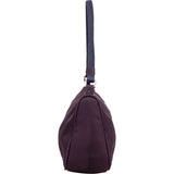Prada Purple Nylon Triangle Handbag