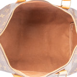 Louis Vuitton Canvas Monogram Speedy 35 Handbag