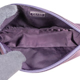 Prada Purple Nylon Triangle Handbag