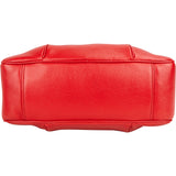 Miu Miu Red Leather Bowling Shoulder Bag