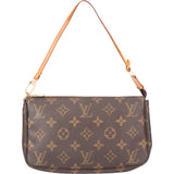 Louis Vuitton Canvas Monogram Pochette Accessoire Handbag