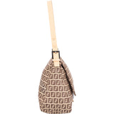 Fendi FF Monogram Baguette Mamma Handbag