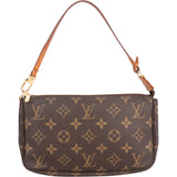 Louis Vuitton Canvas Monogram Pochette Accessoire Handbag