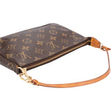 Louis Vuitton Canvas Monogram Pochette Accessoire Handbag