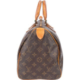 Louis Vuitton Canvas Monogram Speedy 30 Handbag