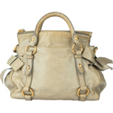 Miu Miu Leather Ribbon Handbag