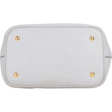 Miu Miu Grey Leather City Handbag