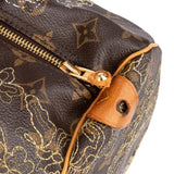 Louis Vuitton Limited Dentelle Monogram Speedy 30 Handbag