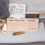 Miu Miu Grey Leather City Handbag