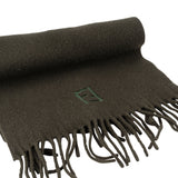 Fendi Green Wool Scarf Schal