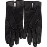 Hermès Noir Leather Kelly Gloves