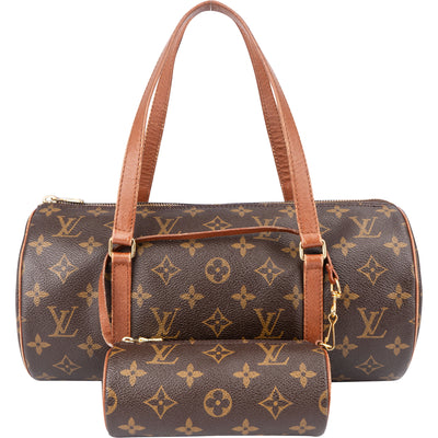 Louis Vuitton Canvas Monogram Papillon Set Handbag