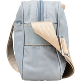 Prada Bleu Nylon Triangle Crossbody Bag