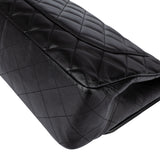 Chanel Quilted Lambskin Jumbo Single Flap Crossbody Bag