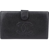 Chanel Caviar Leather CC Wallet