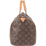 Louis Vuitton Canvas Monogram Speedy 30 Handbag