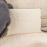 Gucci White Leather GG Soho Handbag