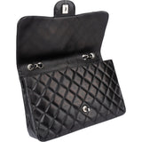 Chanel Quilted Lambskin Jumbo Single Flap Crossbody Bag