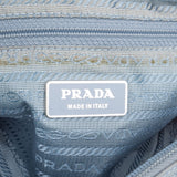 Prada Bleu Nylon Triangle Crossbody Bag