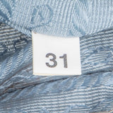 Prada Bleu Nylon Triangle Crossbody Bag