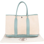 Hermès Classic Cotton Garden Party PM Handbag - vintageandkickz